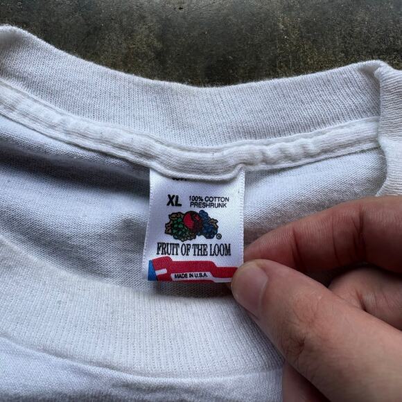 Vintage Early 90s Ole Miss Rebels T-shirt‎ - Picture 3 of 5